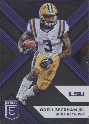 2018 Panini Elite Draft Picks Odell Beckham Jr. #77