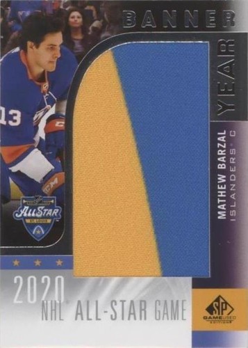 2020-21 Upper Deck SP Game Used - Mathew Barzal #AS20-MB