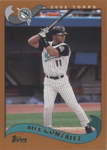 2002 Topps - Alex Gonzalez #181