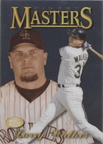 2021 Topps Finest - Larry Walker #97FM-LW
