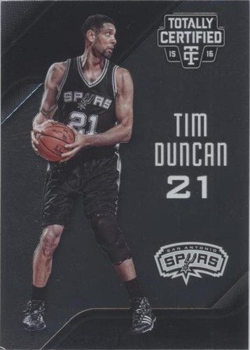 2015-16 Panini Totally Certified - Tim Duncan #127