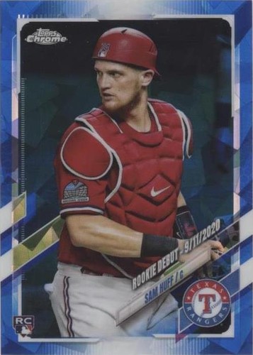 2021 Topps Chrome Update Series Sapphire Edition - Sam Huff #US71