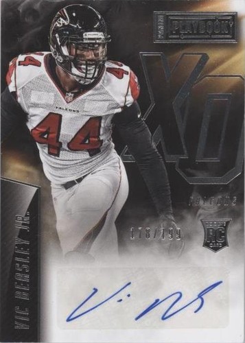 2015 Panini Playbook Vic Beasley #XO-VB