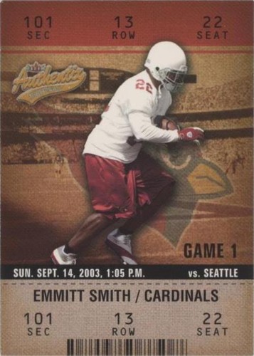 2003 Fleer Authentix Emmitt Smith #66