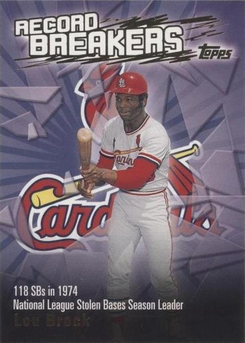 2003 Topps - Lou Brock #RB-LB