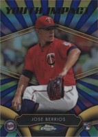 2016 Topps Chrome - José Berríos #YI-19