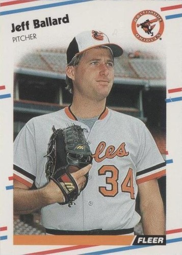 1988 Fleer - Jeff Ballard #554