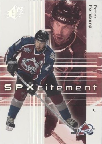 2002-03 SPx - Peter Forsberg #85