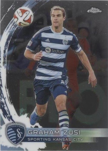 2014 Topps Chrome MLS Graham Zusi #5