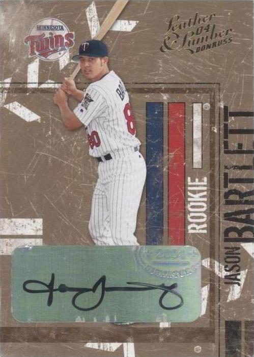 Donruss Leather & Lumber 2004 - Jason Bartlett #168