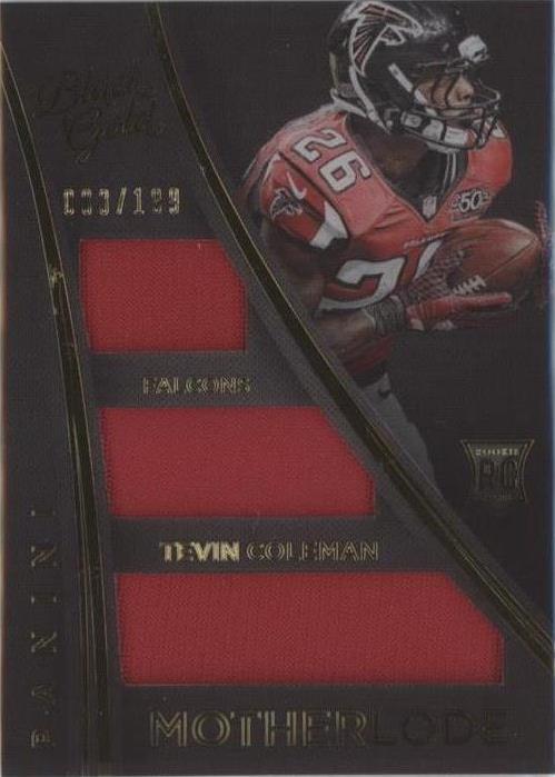 Panini Black Gold 2015 Tevin Coleman #ML-TC