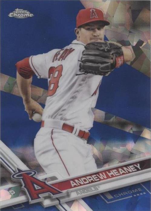 Topps Chrome Sapphire Edition 2017 - Andrew Heaney #444