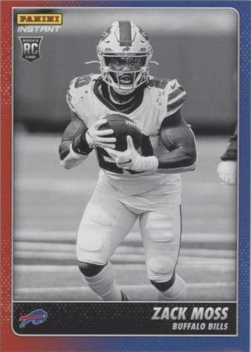 2020 Panini Instant NFL Zack Moss #BW24