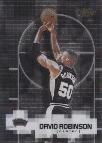 2000-01 Topps Finest - David Robinson #9