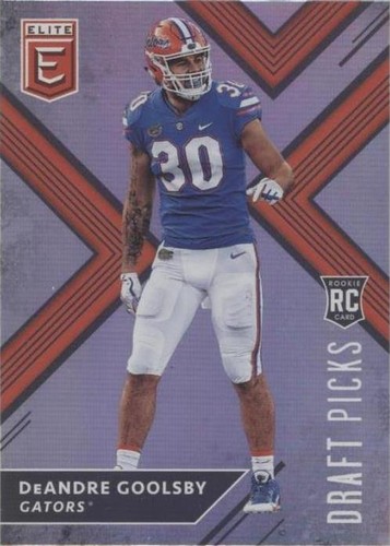 2018 Panini Elite Draft Picks DeAndre Goolsby #133