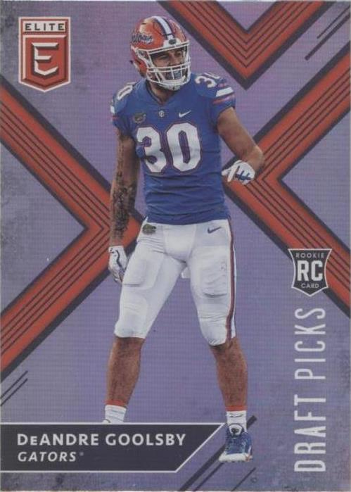 2018 Panini Elite Draft Picks DeAndre Goolsby #133