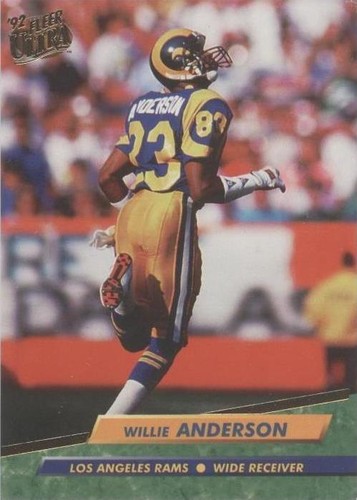 1992 Fleer Ultra Willie "Flipper" Anderson #203