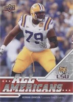 2009 Upper Deck Draft Edition Herman Johnson #273