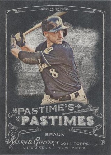 2014 Topps Allen & Ginter's - Ryan Braun #PP-RB
