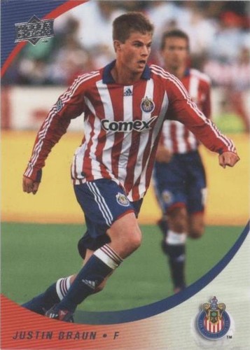 2008 Upper Deck MLS Justin Braun #119
