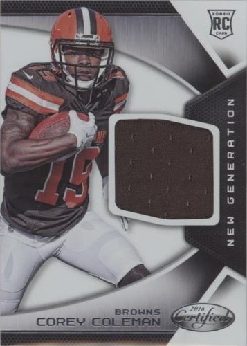 2016 Panini Certified Corey Coleman #5