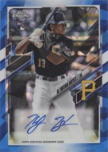2021 Topps Chrome Update Series Sapphire Edition - Ke'Bryan Hayes #RA-KH