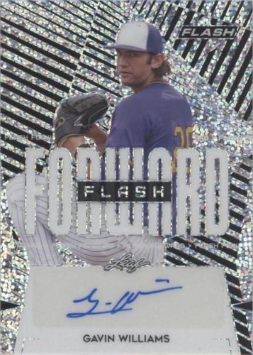 2021 Leaf Flash - Gavin Williams #FF-GW1