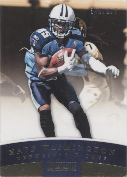2012 Panini Prominence Nate Washington #97