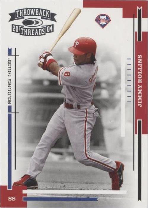 Donruss Throwback Threads 2004 - Jimmy Rollins #156