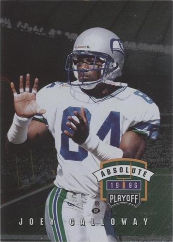 1996 Playoff Absolute Joey Galloway #120
