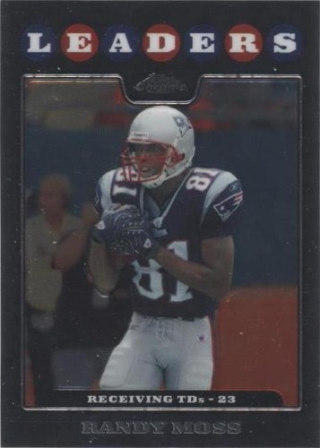 2008 Topps Chrome Randy Moss #TC130
