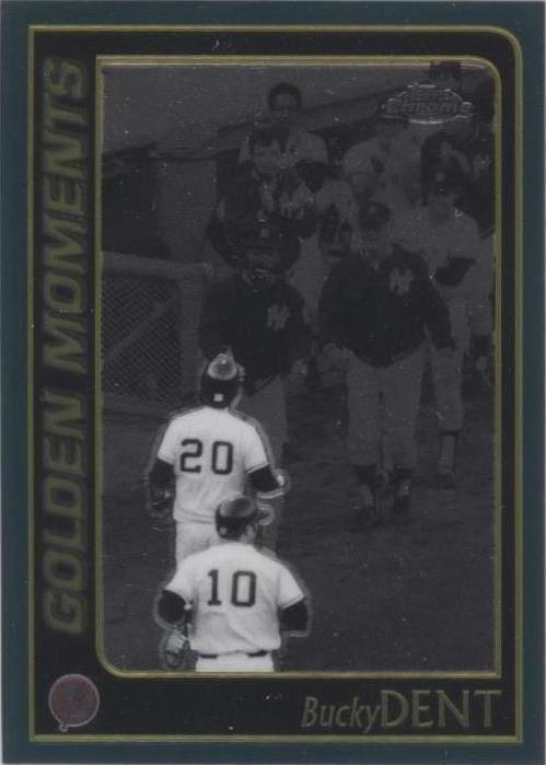 Topps 2001 cromo - Bucky Dent #652