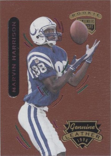 1996 Playoff Contenders Leather Marvin Harrison #93
