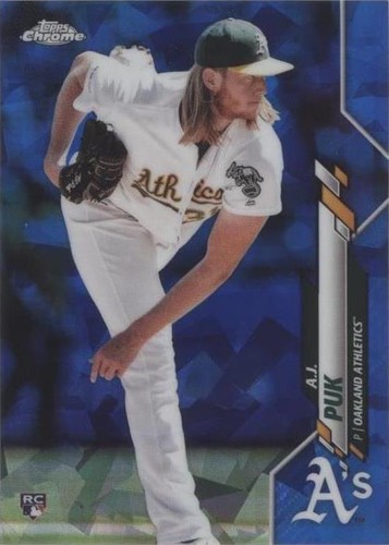 2020 Topps Chrome Sapphire Edition - A.J. Puk #251