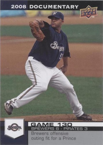 2008 Upper Deck Documentary - C.C. Sabathia #3858