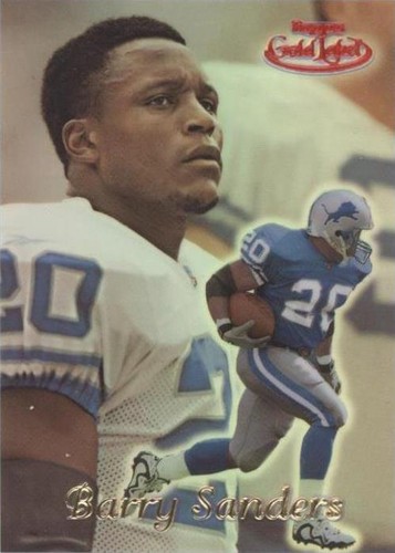 1999 Topps Gold Label Barry Sanders #20