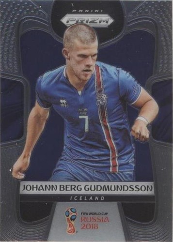2018 Panini Prizm World Cup Johann Berg Gudmundsson #105