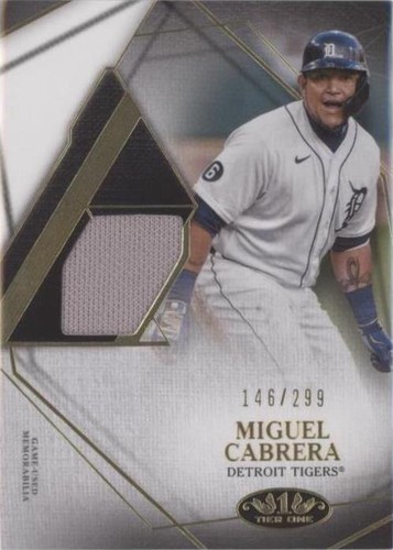 2022 Topps Tier One - Miguel Cabrera #T1R1-MCB