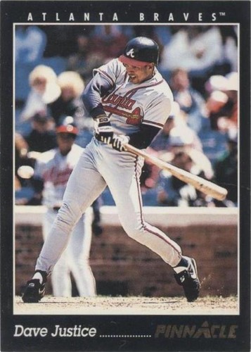 1993 Pinnacle - David Justice #344