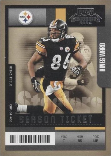 2004 Playoff Contenders Hines Ward #80