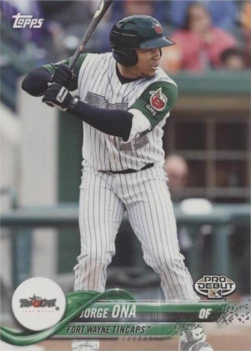 2018 Topps Pro Debut - Jorge Ona #139