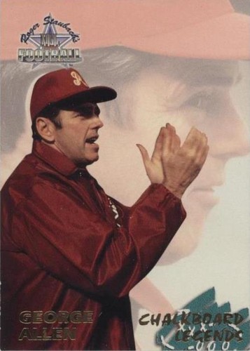 1994 Ted Williams Card Company Roger Staubach's NFL Football George Allen #64