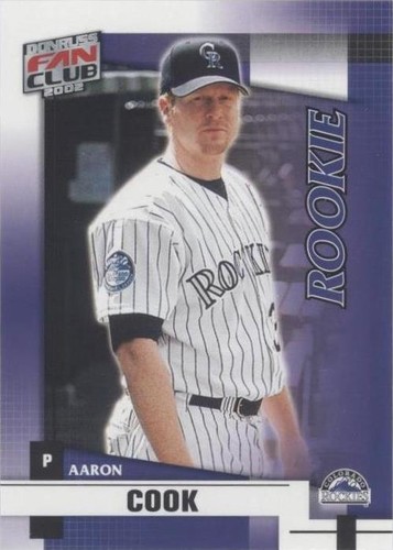 2002 Donruss The Rookies - Aaron Cook #217