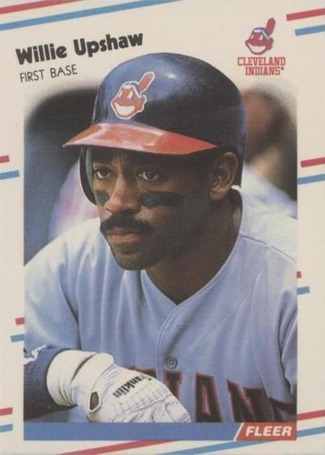 1988 Fleer Update - Willie Upshaw #U-25
