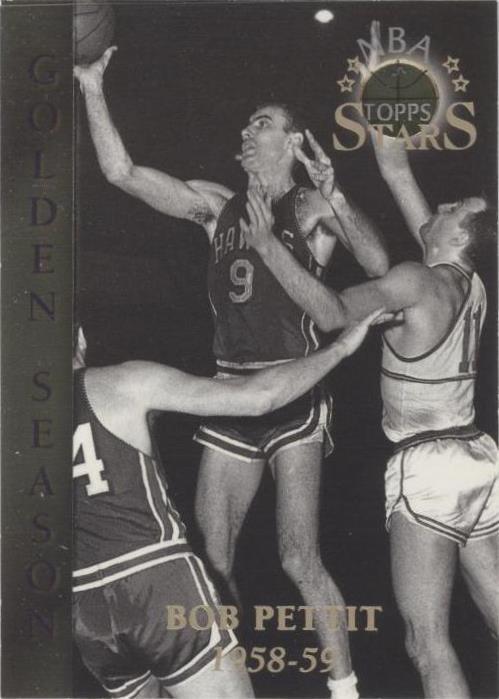 1996 Topps Stars - Bob Pettit #85