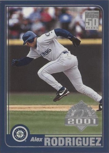 2001 Topps Opening Day - Alex Rodriguez #62