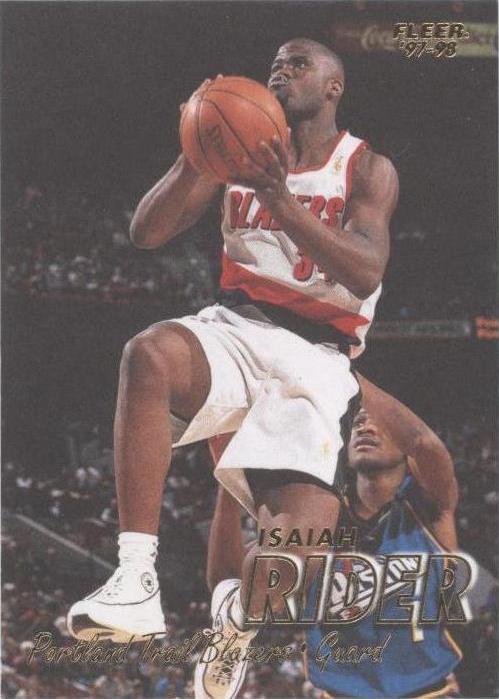 Fleer 1997-98 - Isaiah Rider #167