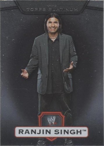 2010 Topps Platinum WWE - Ranjin Singh #82