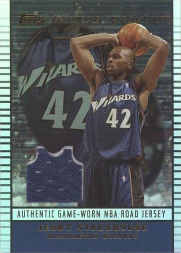 2002-03 Topps Jersey Edition - Jerry Stackhouse #JE JDS
