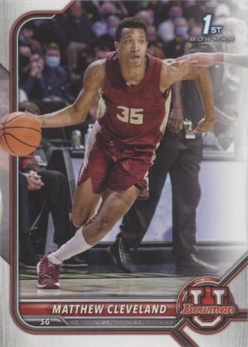 2021-22 Bowman University - Matthew Cleveland #99